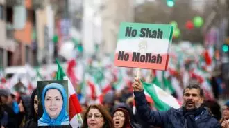 تظاهرات ایرانیان در بروکسل