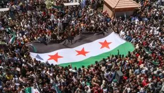 تظاهرات اپوزیسیون سوریه - عکس از آرشیو