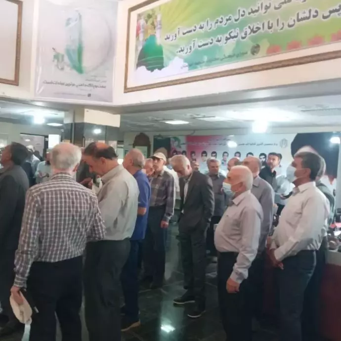 اهواز - تجمع اعتراضی بازنشستگان مخابرات استان خوزستان - ۲۸فروردین