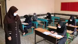 کلاس درس در ایران - عکس از آرشیو