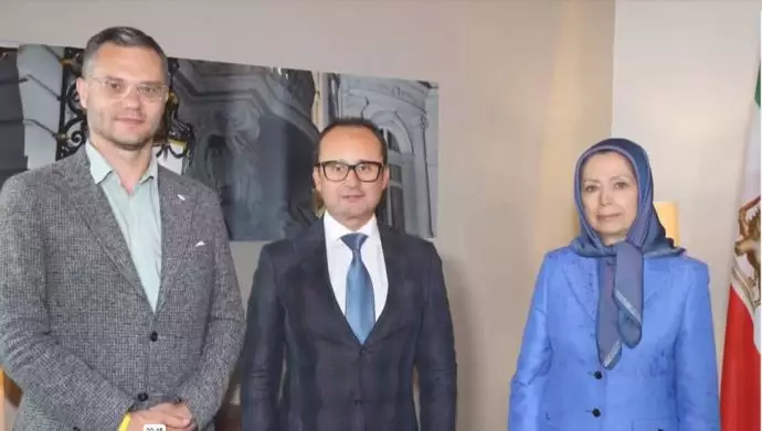 دیدارهای خانم مریم رجوی با نمایندگان پارلمان اروپا در بروکسل