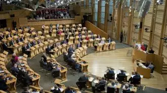  پارلمان اسکاتلند - عکس از آرشیو