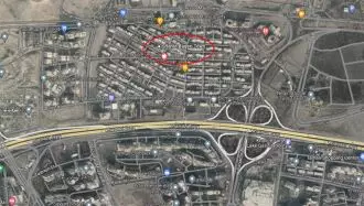 نقشه شهرک باقری تهران