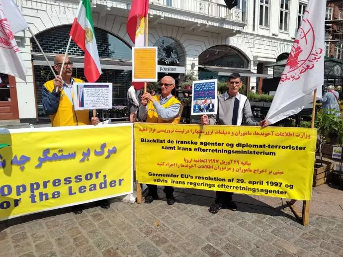 -آکسیون اعتراضی علیه معامله ننگین آزادی دیپلمات تروریست بمب‌گذار اسدالله اسدی - 0