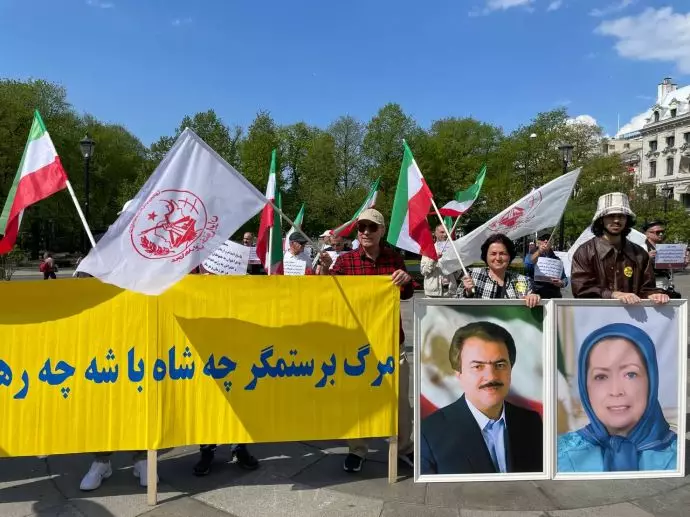 -آکسیون ایرانیان آزاده و هواداران سازمان مجاهدین در همبستگی با قیام سراسری مردم ایران اسلو - نروژ - 0