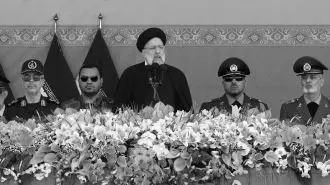 رئیسی جلاد و سرکردگان سپاه پاسداران و ارتش تحت امر خامنه‌ای - عکس از آرشیو