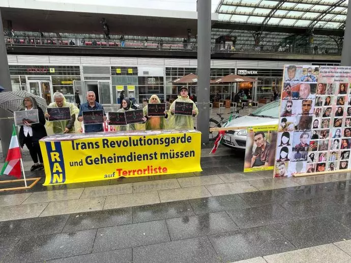 کلن آلمان- آکسیون ایرانیان آزاده و هواداران سازمان مجاهدین در همبستگی با قیام سراسری مردم ایران - 0
