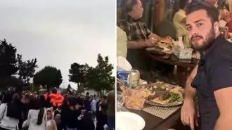 بندر انزلی - برگزاری مراسم تولد شهید قیام مهران سماک