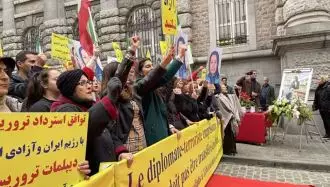 تظاهرات ایرانیان آزاده علیه بندوبست با رژیم آخوندی
