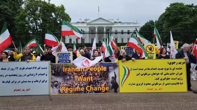 -اکسیون و تظاهرات ایرانیان آزاده و یاران شورشگر در واشنگتن - 0