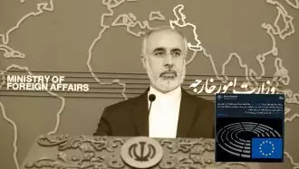 ناصر کنعانی چافی» سخنگوی وزارت امورخارجه رژیم 