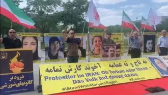 برلین - آکسیون ایرانیان آزاده