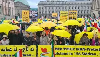 تظاهرات حامیان مقاومت ایران در  پاریس - آرشیو