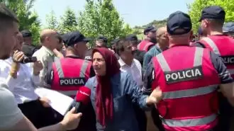 حمله پلیس آلبانی به اشرف۳