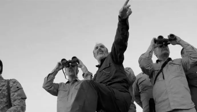 حضور سرکردگان سپاه در سوریه - عکس از وبسایت دیدبان حقوق بشر سوریه