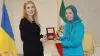 دیدار خانم مریم رجوی با خانم کی‌یرا رودیک نماینده پارلمان و رهبر حزب صدای اوکراین- ۱۵خرداد ۱۴۰۱