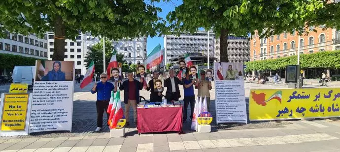 -استکهلم - آکسیون اعتراضی ایرانیان آزاده - 0