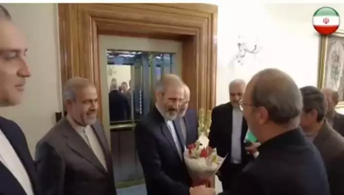 -دیدار امیرعبداللهیان وزیر خارجه رئیسی جلاد با دیپلمات تروریست بمبگذار اسدالله اسدی - 2