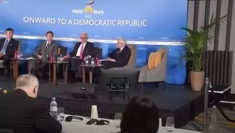 کنفرانس در پاریس پیش بسوی یک جمهوری دمکراتیک در ایران