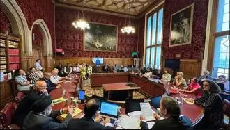 کنفرانس پارلمانی در مجلس عوام انگلستان در ادامه کهکشان مقاومت ایران ـ سال ۱۴۰۲