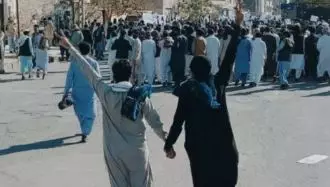 تظاهرات جوانان دلیر  در استان سیستان و بلوچستان - عکس از آرشیو