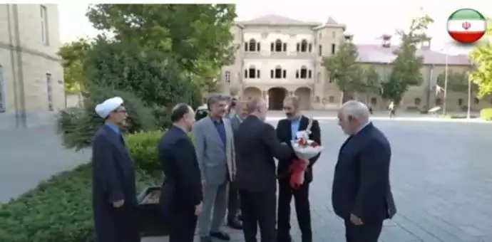 -دیدار امیرعبداللهیان وزیر خارجه رئیسی جلاد با دیپلمات تروریست بمبگذار اسدالله اسدی - 1
