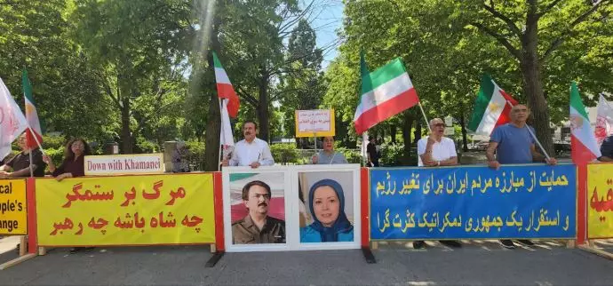 تورنتو - آکسیون ایرانیان آزاده در همبستگی با قیام سراسری مردم ایران - ۱۳خرداد - 2