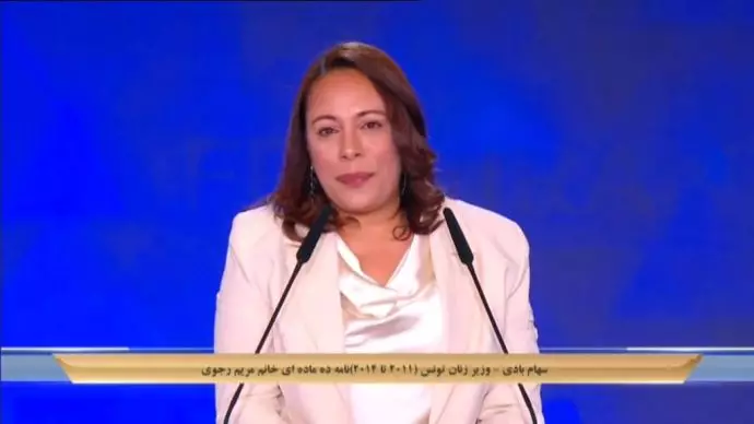 -سهام بادی وزیر زنان تونس (۲۰۱۱ تا ۲۰۱۴) 