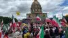 تظاهرات پرشکوه ایرانیان در پاریس 