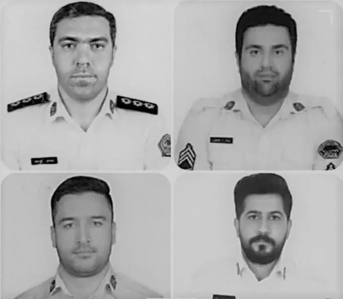 -اسامی و تصاویر هلاک شده گشت نیروی انتظامی در مسیر خاش-زاهدان