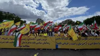 تظاهرات ایرانیان آزاده در پاریس ۱۰تیر ۱۴۰۲