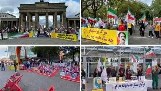 تظاهرات ایرانیان آزاده و حامیان مقاومت در شهرهای مختلف جهان