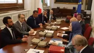 شرکت خانم مریم رجوی در جلسه استماع کمیسیون خارجی مجلس نمایندگان ایتالیا