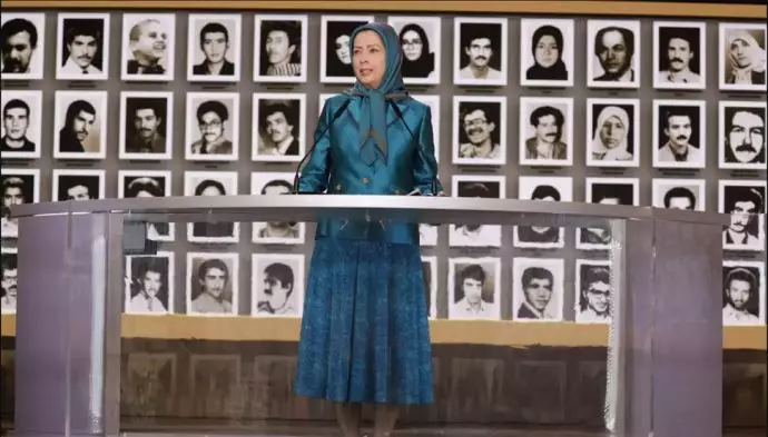 خانم مریم رجوی رئیس جمهور برگزیده مقاومت