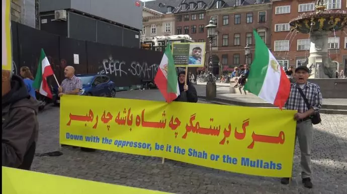 کپنهاک - آکسیون ایرانیان آزاده علیه صدور حکم اعدام محمدجواد وفایی ثانی - ۳۱تیرماه - 5