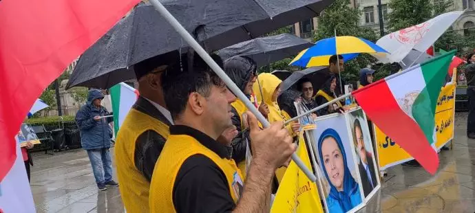 اسلو - آکسیون ایرانیان آزاده در همبستگی با قیام سراسری مردم ایران - ۳۱تیرماه - 4