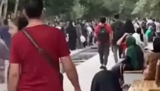 تهاجم به مأموران سرکوبگر گشت ارشاد رژیم در اصفهان