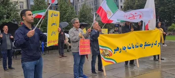 اسلو - آکسیون ایرانیان آزاده در همبستگی با قیام سراسری مردم ایران - ۲۸مرداد - 4