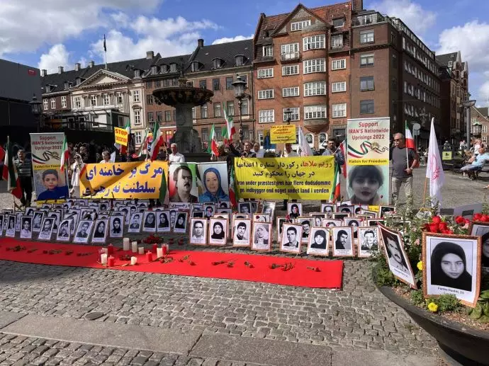 -کپنهاگ - آکسیون ایرانیان آزاده در همبستگی با قیام سراسری مردم ایران - 6