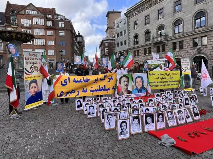 -کپنهاگ - آکسیون ایرانیان آزاده در همبستگی با قیام سراسری مردم ایران - 3