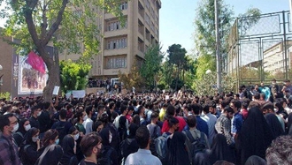تظاهرات دانشجویان شریف در تهران -قیام ۱۴۰۱