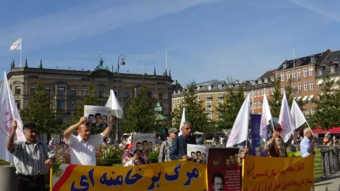 کپنهاگ - آکسیون ایرانیان آزاده در گرامیداشت پنجاه ونهمین سال تأسیس سازمان مجاهدین خلق ایران - ۱۶شهریور - 2