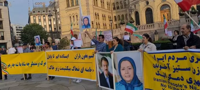 اسلو - آکسیون ایرانیان آزاده در همبستگی با قیام سراسری مردم ایران - ۱۸شهریور - 31