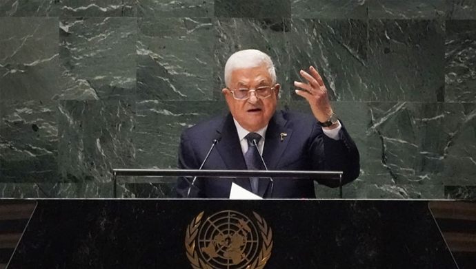 محمود عباس رهبر فلسطین