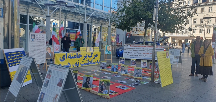 هایدلبرگ - آکسیون ایرانیان آزاده در همبستگی با قیام سراسری مردم ایران