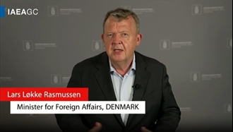 لارس لوکه راسموسن، وزیر خارجه دانمارک
