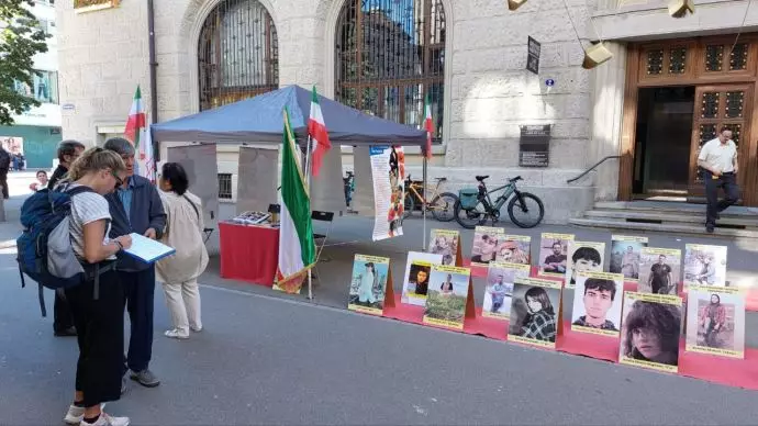 -سنت‌گالن سوئیس برگزاری میز کتاب توسط ایرانیان آزاده - 0