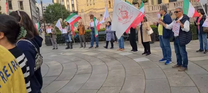 اسلو - آکسیون ایرانیان آزاده در همبستگی با قیام سراسری مردم ایران - ۱۸شهریور - 18