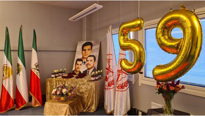 اسلو - آکسیون ایرانیان آزاده در گرامیداشت پنجاه ونهمین سال تأسیس سازمان مجاهدین - ۱۱شهریور