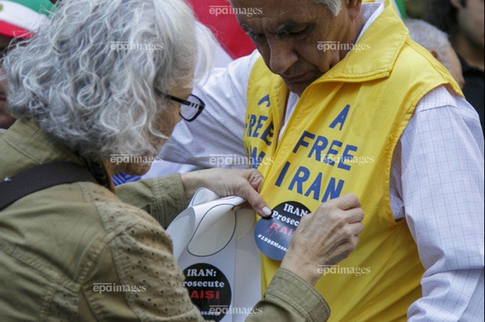 گزارش تصویری اپا از تظاهرات ایرانیان آزاده علیه رژیم آخوندی مقابل سازمان ملل در نیویورک